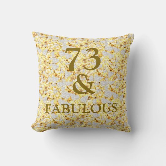 73rd Birthday  クッション (正面)