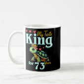 73rd Wedding Anniversary Couples My Turtle King Fo コーヒーマグカップ (左)