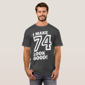 74を良く見せる！ Tシャツ (正面フル)
