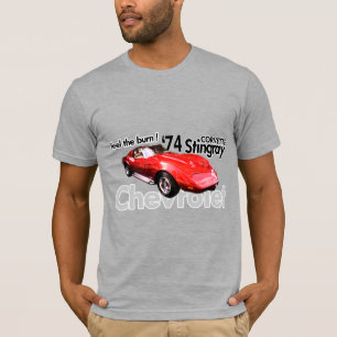 「74台のコルベットのアカエイ Tシャツ