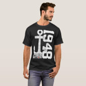 74年耐用年数1948年セーラー74誕生日 Tシャツ (正面フル)