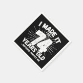 74歳皮肉ミームおもしろい74誕生日 スタンダードカクテルナプキン (角)