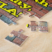 74誕生日:おもしろいグラフィティインスパイア – レボイン74 ジグソーパズル (側面)