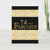 74誕生日 カード (正面)