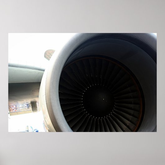 747エンジン ポスター (正面)