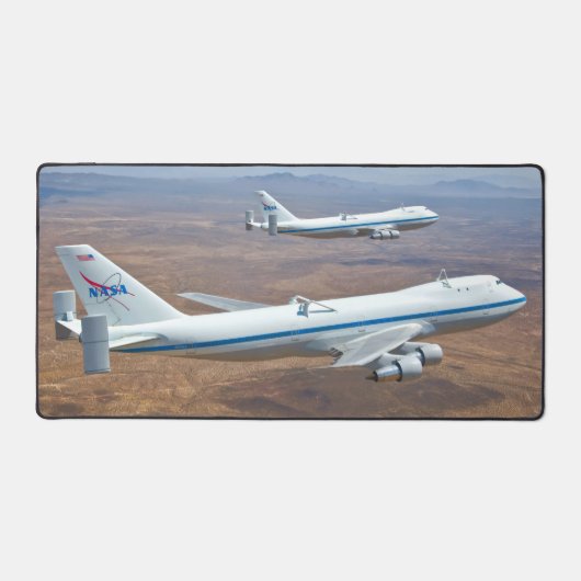 747宇宙シャトルキャリア航空機 デスクマット (正面)