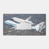 747宇宙シャトルキャリア航空機 デスクマット (キーボード&マウス)