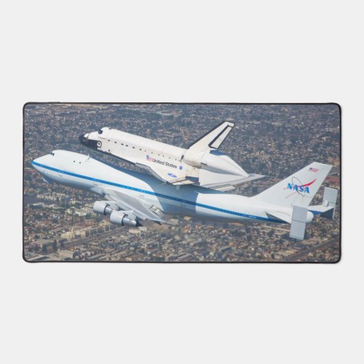 747宇宙シャトルキャリア航空機 デスクマット (正面)