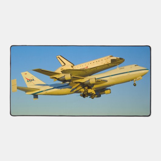 747宇宙シャトルキャリア航空機 デスクマット (正面)