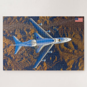 747宇宙シャトルキャリア航空機(20x30インチ) ジグソーパズル