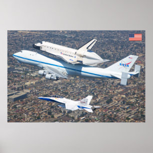 747宇宙シャトルキャリア ポスター