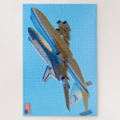 747 スペースシャトル輸送機 (20x30 インチ) ジグソーパズル (縦)