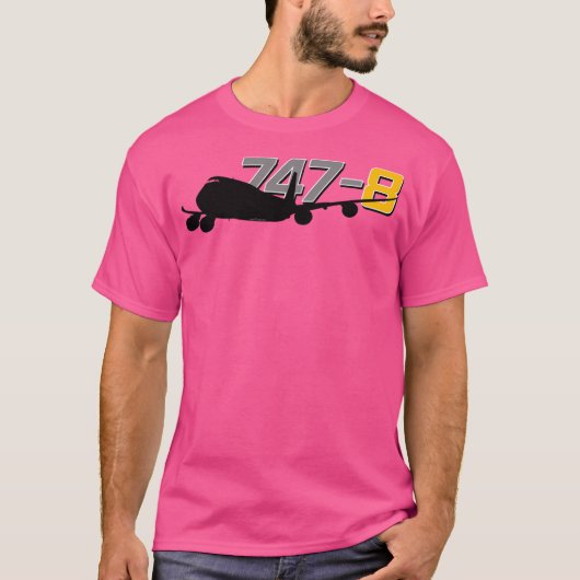747-8ジャンボ Tシャツ (正面)