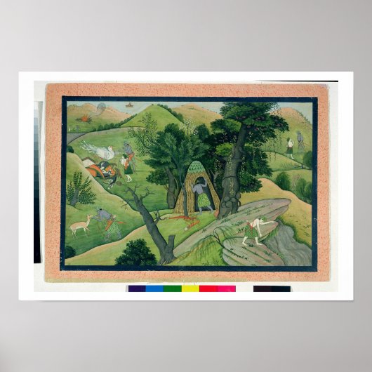 74.73ラマとラクシュマナはシリコンを求めて徘徊 ポスター (正面)