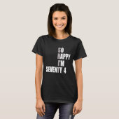 74 74誕生日 Tシャツ (正面フル)