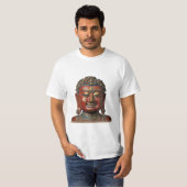 74 Palden Lhamo – 仏教シャーマンマスクTシャツ Tシャツ (正面フル)