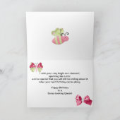 74th birthday scrapbooking style カード (内部)