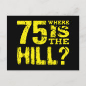 75おもしろい年目の誕生日V01Gの保存日 案内ポストカード (正面)