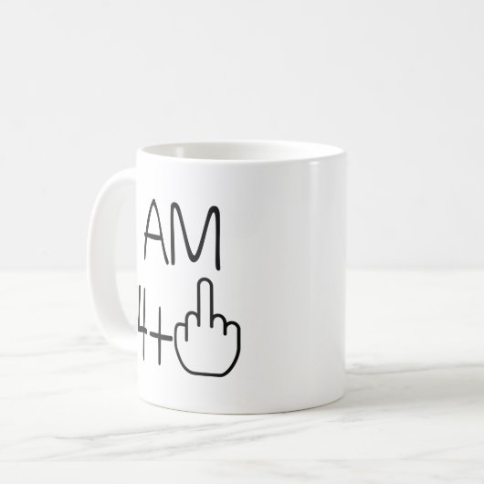 75おもしろい誕生日コーヒーマグ コーヒーマグカップ (正面左)