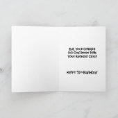 75おもしろい誕生日 カード (内部)