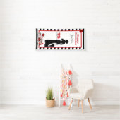 75およびセンセーショナル75誕生日垂直バナー 横断幕 (インサイチュ)