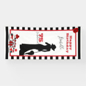 75およびセンセーショナル75誕生日垂直バナー 横断幕 (横)