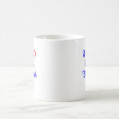 75そう私は75才…です コーヒーマグカップ (中央)