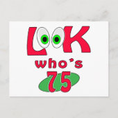 75って誰だ？ ポストカード (正面)