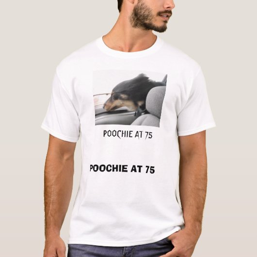 75のPOOCHIE Tシャツ (正面)
