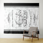 75エレガントth Diamond's 結婚 Anniversary Tapestry タペストリー (インサイチュ(横))