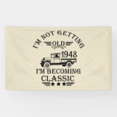 75パーソナライズされたヴィンテージ75歳 横断幕 (横)