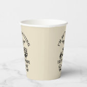 75パーソナライズされたヴィンテージ75歳 紙コップ (右)