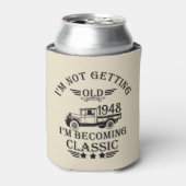 75パーソナライズされたヴィンテージ75歳 缶クーラー (缶正面)