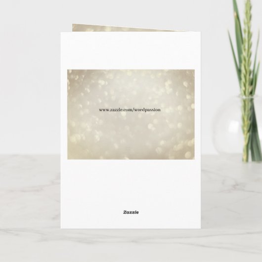 75パーソナライズされた番誕生日折りグリーティングカード カード (裏面)