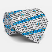 75ボールビンゴカードブルー ネクタイ (ロール)