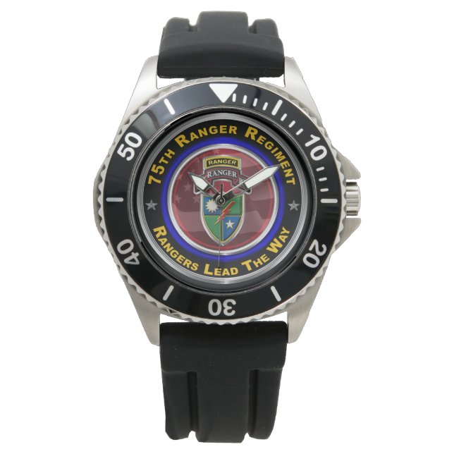 75レンジャー連隊 “Rangers Lead The Way”  腕時計 (正面)