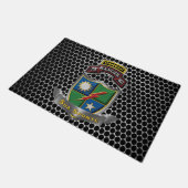 75レンジャー連隊 Sua Sponte ドアマット (アングル)