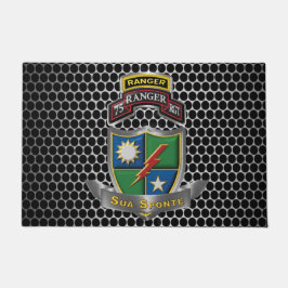 75レンジャー連隊 Sua Sponte ドアマット