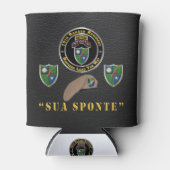 75レンジャー連隊 Sua Sponte 缶クーラー (正面)