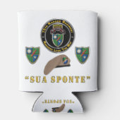 75レンジャー連隊 Sua Sponte 缶クーラー (裏面)