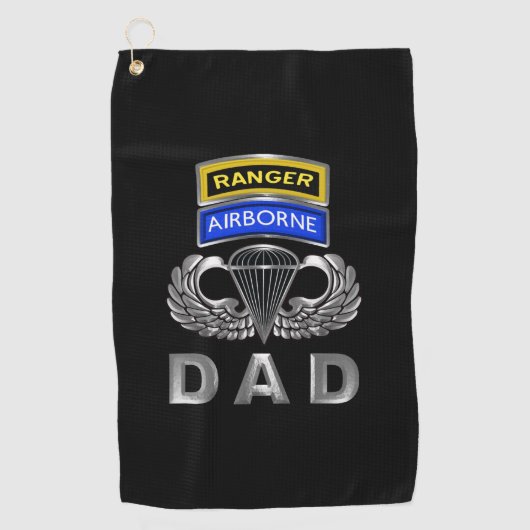 75レンジャー連隊DAD ゴルフタオル (正面)