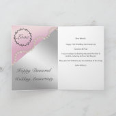 75周年を祝結婚う カード (内部)