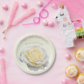 75周年結婚パーティー編集可能 ペーパープレート (パーティー)