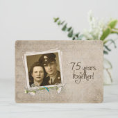 75周年結婚記念オープンハウス 招待状 (スタンド正面)