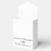 75周年記念お願い箱，白黒ストライプ付 フェイバーボックス (オープン)