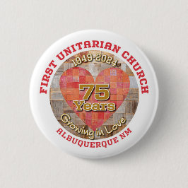 75周年記念ボタン 缶バッジ