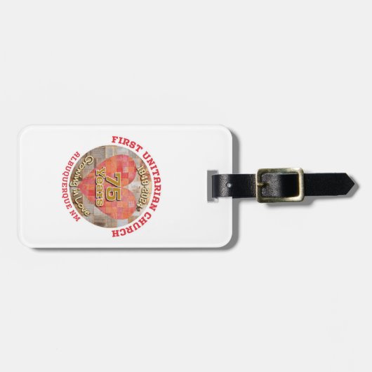 75周年記念ラゲージタグ ラゲッジタグ (正面横)