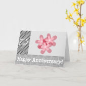 75周年記念日 カード (黄色い花)