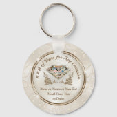 75周年記念結婚パーティーの親善又は毎年 キーホルダー (正面)