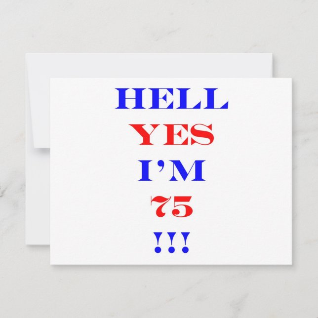 75地獄yes (正面)